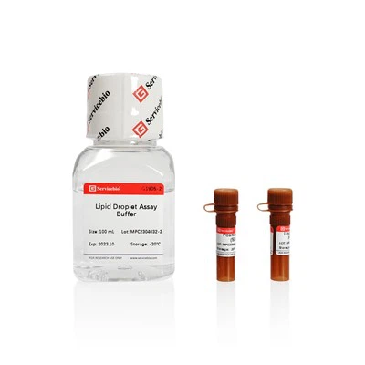 Kit per il test della fluorescenza delle goccioline lipidiche